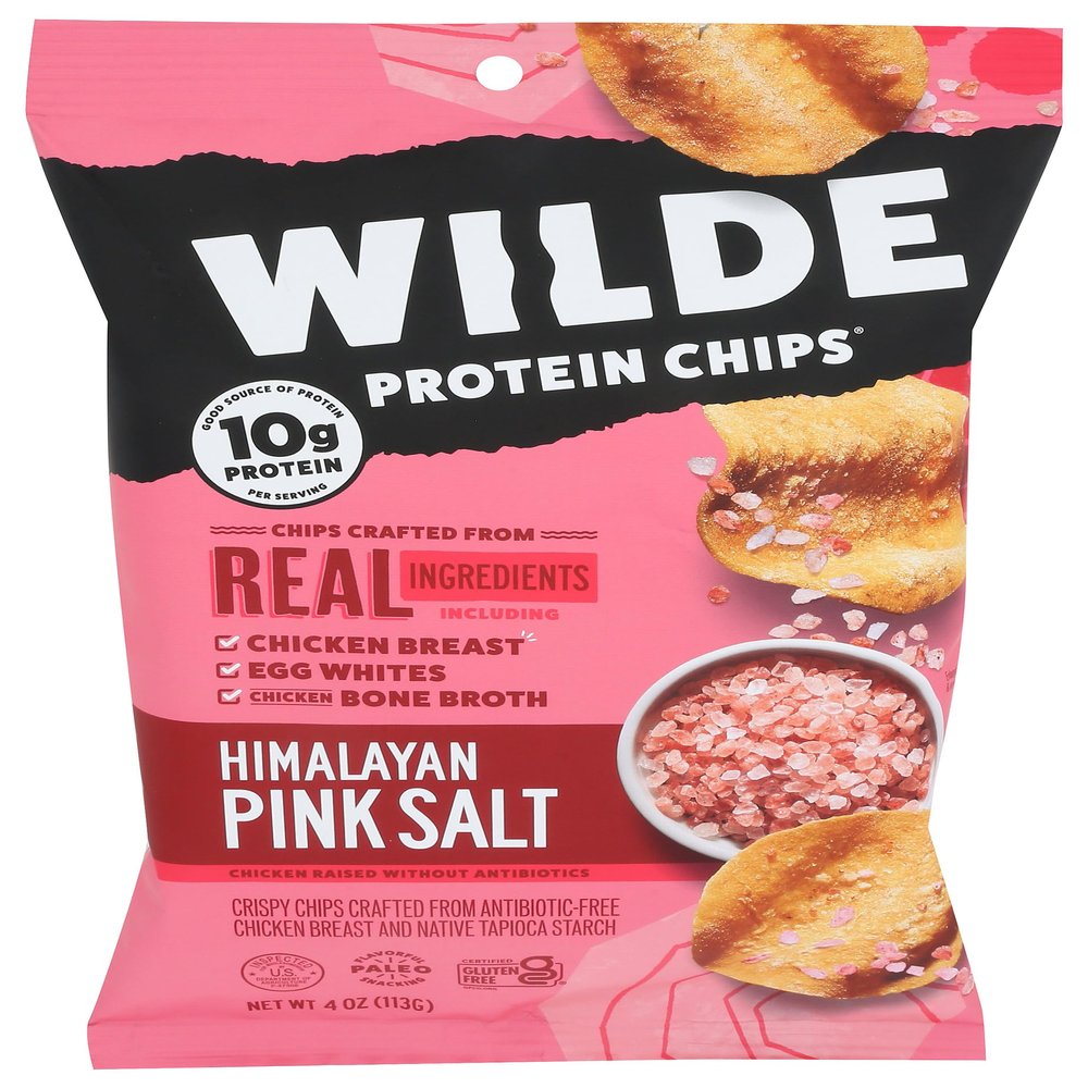 WILDE BRANDS Himalyan Pink Salt Chicken Chips, 4 OZ