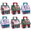 Suponey Christmas Gift Boxes,12pcs Christmas Treat Boxes Santa Candy Box Xmas Party Favor Box for Holiday Gift Wrapping Home Decoration view 1