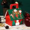 Suponey Christmas Gift Boxes,12pcs Christmas Treat Boxes Santa Candy Box Xmas Party Favor Box for Holiday Gift Wrapping Home Decoration view 2