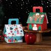 Suponey Christmas Gift Boxes,12pcs Christmas Treat Boxes Santa Candy Box Xmas Party Favor Box for Holiday Gift Wrapping Home Decoration view 3