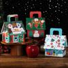 Suponey Christmas Gift Boxes,12pcs Christmas Treat Boxes Santa Candy Box Xmas Party Favor Box for Holiday Gift Wrapping Home Decoration view 4