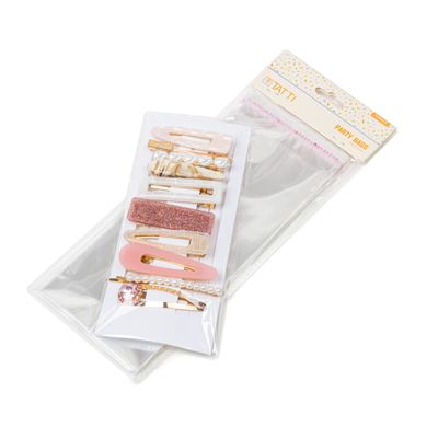100 Pcs 4"9"+1.2" Clear Plastic Bags, Flat Cello/Cellophane Candy Bags for Bakery, Cookie, Dessert, Party Favor Packaging