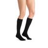 JOBST Opaque Compression Stockings, 20-30 mmHg, Knee High, SoftFit Band, Closed Toe, Classic Black, Large view 1