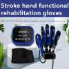 FXNFXLA Hand Rehabilitation Robot Gloves, Self-Training Finger Rehabilitation Device Functional Hand Splint, Stroke Recovery Equipment for Hand(Size:M Code,Color:Left Hand) view 2