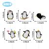 18Pcs Glitter Penguin Cupcake Toppers, Penguin Baby Shower Decorations, Penguin Birthday, Penguin Party Decorations,Baby Winter Onederland Supplies. view 2