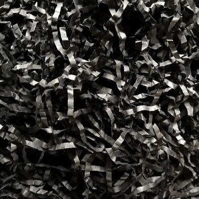 Inside My Nest Black Shredded Tissue Paper Shred Gift Box Hamper Acid-free Colorfast 60g