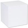 EGPChecks White One-Piece Gift Boxes 7 x 7 x 7 view 1