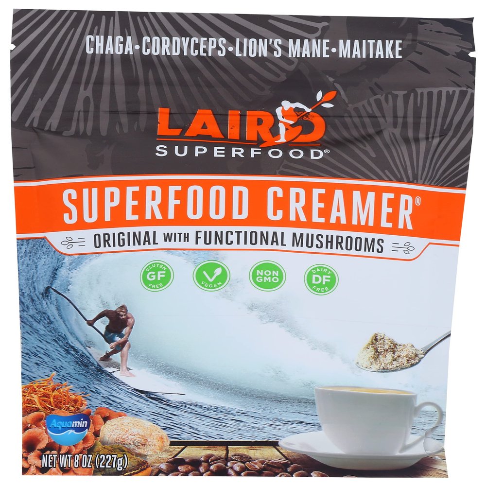 Laird Superfood Sweet & Creamy Protein Powder Creamer, Non Dairy, Non GMO, 8 Ounces (Pack Of 6)