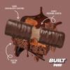 Built Bar, Puff Protein Bars, Brownie Batter Puff, 17g Protein Snacks, On-The-Go Bars, Only 140 Calories, 6g Sugar, Collagen, Gluten Free, 12 Count view 3