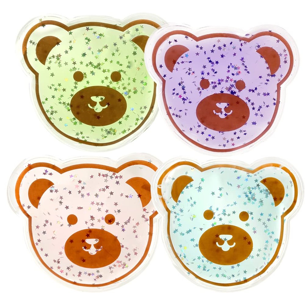 Boo Boo Kids Ice Packs, Small Ice Pack for Injuries Hot & Cold Pack Reusable Cold Compress for Pain Relief