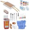 Anatomy Lab Venipuncture Practice Kit with Wearable Simulation Arm Pad Model IV + Supplemental Injection Skill Supplies Kit Clinical Nursing Training, +65 Piece Bundle view 1