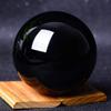 20-60Mm Aziatische Natural Black Obsidian Sphere Quartz Crystal Magic Ball Healing Reiki Rock Stone Collectibles Zonder Base,60mm view 1