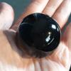 20-60Mm Aziatische Natural Black Obsidian Sphere Quartz Crystal Magic Ball Healing Reiki Rock Stone Collectibles Zonder Base,60mm view 3