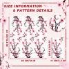 Spiareal 200 Pcs Disposable Bathroom Hand Towels Paper Guest Towels Floral Cherry Blossoms Guest Napkins for Bathroom Pink Paper Dinner Hand Napkins for Wedding Party Bridal Birthday view 3