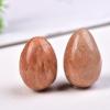 1PC Natural Yellow Moonstone Egg Stone Mineral Ball Women Kegel Exercise Massag,Moonstone Egg,2pcs view 4