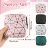 Bisanzoya Sanitary Napkin Storage Bags 4 Pcs Menstrual Cup Pouches Nursing Pad Holder Tampon Bags Portable Period Kit Bag Feminine Product Pouch for Girls for Pads and Tampons with Zipper view 2
