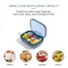 3 Compartment Pill Box, Moisture Proof Pill Case, Travel Pill Organizer for Pocket Purse, Daily Portable Medicine Vitamin/Fish Oil Box, Supplement Box, 2 Pack view 4