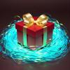 250 Grams Shiny Iridescent Film PP Hamper Shreds & Strands Shredded Crinkle Confetti for DIY Gift Wrapping & Basket Filling (Blue) view 4