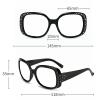 Outdoor Oversized Womens Transition Photochromic Bifocal Reading Glasses round Rhinestones Reader Sunglasses (black, 3.25, multiplier_x) view 4