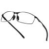 laureles Sports Bifocal Reading Glasses Men's Goggles Metal Sun Photochromic Full Frame Transition Reader (Black, 2, multiplier_x) view 3