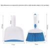 BSMstone Mini Broom and Dustpan Set-Mini Whisk Set for Desk, Housekeeping, Office, Kitchen, Pet Nest, etc.,Daily Cleaning Necessity Plastic Mini Dustpan Set (Light Green) view 2