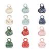 Craftdady 30pcs Paper Treat Boxes Polka Dot Cupcake Candy Chocolate Gift Box with Bowknots Cardboard Folding Package Wrapping Box for Xmas Birthday Wedding Birthday Party Favor view 1