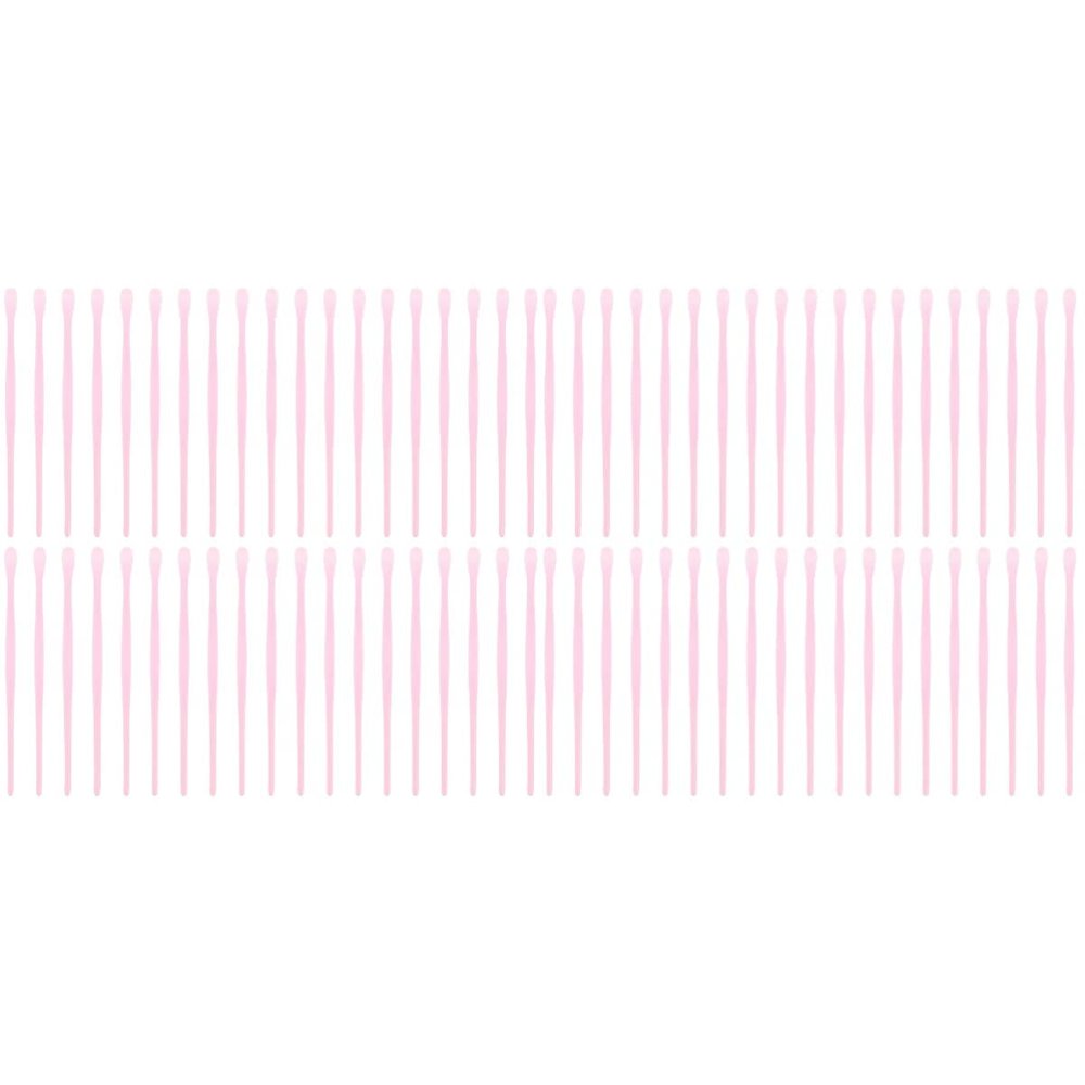 Healifty 160pcs Disposable Ear Cleaning Spoons Convenient Tools for Safe Ear Wax Removal Ergonomic and Flexible Material Random Colors