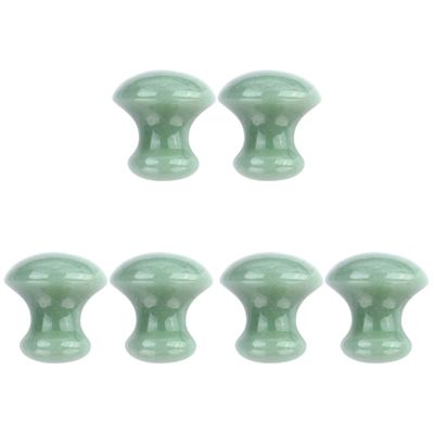 FRCOLOR 6pcs Compress Crystal Massage Scraping Woman Care for Massaging Meditation Shaped Cold Trigger Gua Beauty Ers Man, Mushroom Skin Eyes Health Boards Eye Face