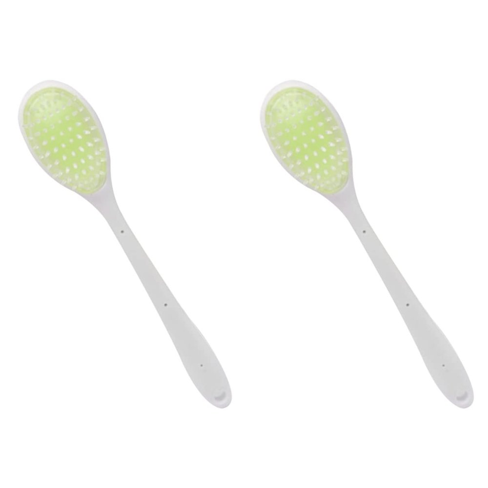 Healifty 2pcs Plastic Acupoint Massage Stick and Scraping Plate for Health Light for Circulation and Fatigue Relief Portable Multi-Functional Tool for Use