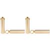 2 Sets 2pcs Outdoor Waterproof Tank Pill Case Emergency Brass Pill Tank Pill Holder Waterproof Pill Containers Pill Storage Container view 1