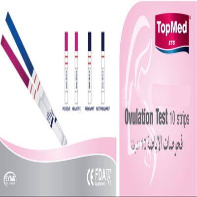 TopMed ETS Ovulation Test Strips for Advanced Ovulation Tests (10 Count (Pack of 1))