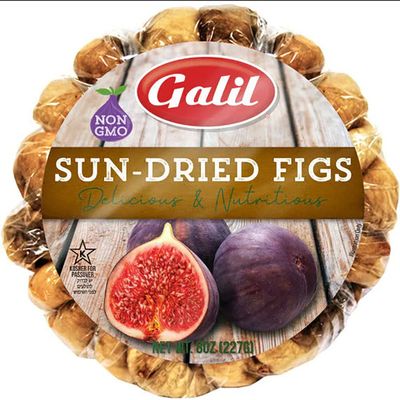 Galil Sun-Dried Figs 8 Ounces  Non-GMO, Gluten-Free, Kosher for Passover, No Sugar Added Dried Turkish Figs