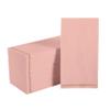 Luxe Party 112 Pack Dinner Napkins, Disposable, Premium 3 Ply Paper, Rectangular, Decorative Guest Place Setting, Coral with Gold Stripe view 1