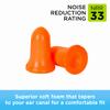 Amazon Basic Care Soft Foam Earplugs, 100 Count (1 Pack of 50 Pairs) view 3