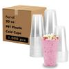 Karat [1,000 ct] 20oz Plastic Cups, Clear Disposable Cold Cup for Iced Coffee, Smoothies, and More, 98mm (C-KC20) view 1