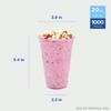 Karat [1,000 ct] 20oz Plastic Cups, Clear Disposable Cold Cup for Iced Coffee, Smoothies, and More, 98mm (C-KC20) view 4