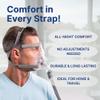 Snugell Simplus Headgear Replacement Straps CPAP Mask 2-Pack Gray Straps  Premium Durable Nylon Material for Comfortable, Secure Fit  Ideal Replacement  Clips Not Included view 3