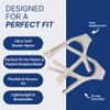 Snugell Simplus Headgear Replacement Straps CPAP Mask 2-Pack Gray Straps  Premium Durable Nylon Material for Comfortable, Secure Fit  Ideal Replacement  Clips Not Included view 4