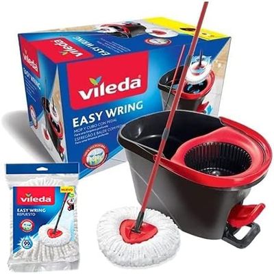 Vileda Easy Wring & Clean Cleaning Kit + Replacement
