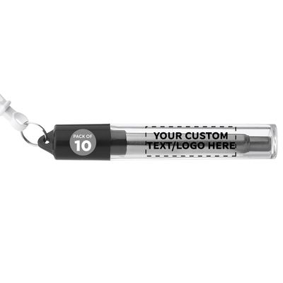 Custom Retractable Metal Straw with Case and Brush Set of 10, Personalized Bulk Pack - Convinient and Reusable, Perfect for Weekend Getaway, Camping, Beach and Outdoor - Silver