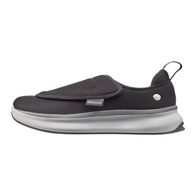 Womens Extra Wide Comfort Shoes with Easy Closures for Adjustable Fit - Black 6