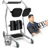 Vive Sit to Stand Lift & Transfer Sling - Elderly Stand Assist Transport Unit Wheelchair Device for Home Care Use, Disability Aid Product for Adults (Sit to Stand Lift + Transfer Sling) view 1