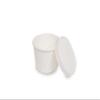 DHG PROFESSIONAL 250 Sets White Paper Food Containers With Vented Lids, To Go Hot Soup Bowls, Disposable Ice Cream Cups (8oz) view 4