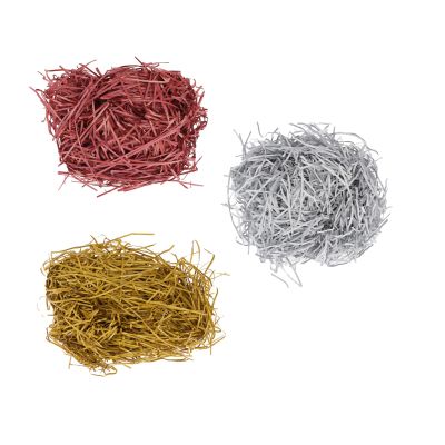 Zerodeko Crinkle Cut Paper Shred Box Filler for Weddings Mixed Color Paper Fillings for Boxes and Party Decorations Lightweight and Versatile Wedding Supplies