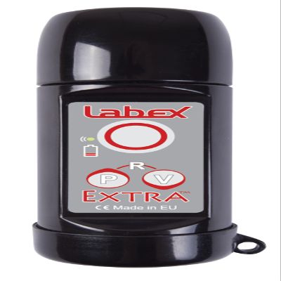 LABEX Extra Electrolarynx - Pressure Sensitive, Fully Customizable Sound, Portable - Speech Aid for Laryngectomy - Black