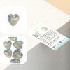 VIE Small Crystal Heart, 2-3cm, Opalite view 4