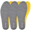 3 Pair -Shoe Inserts for Mens Memory Foam Insoles,Replacement Insoles for Work Boots Running Shoes, Cushion Shock Absorbing for Foot Pain Relief, Comfort Breathable Inner Soles Grey 46EU,US13 view 1