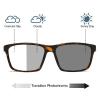 Transition Photochromic Bifocal Reading Glasses for Mens and Womens Sports resbyopic driving cycling Readers sunglasses (leopard, 1.25, multiplier_x) view 2