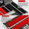 Trial Lens Set Leather 266Pcs Plastic Rimtrial Lens Case Optometry Insert Box Optometry Accessories Box Try-On Inserts Optical Equipment(Color:Black,Size:266pcs) view 4