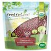 Food to Live Organic Adzuki Sprouting Beans, 8 Ounces  Whole Raw Dried Azuki Beans (Red Mung Beans), Non-GMO, Kosher, and Vegan, Bulk Organic Beans view 1